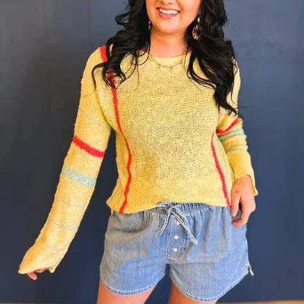 Lightweight Striped Sweater
