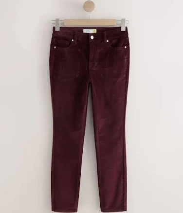 Women's Next Slim Velvet Cord Jeans