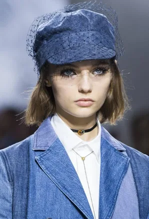 Dior Arty Cap With Veil