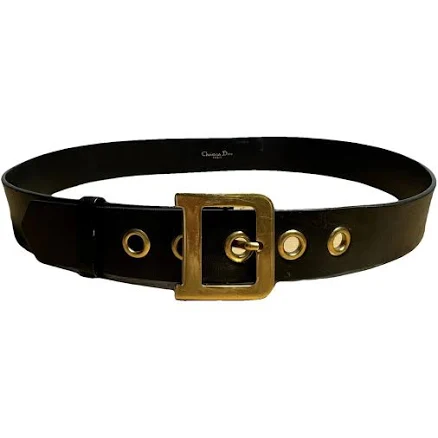 Dior - Diorquake Belt in Black Calfskin