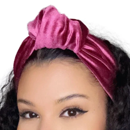 Luxurious Velvet Knotted Headband