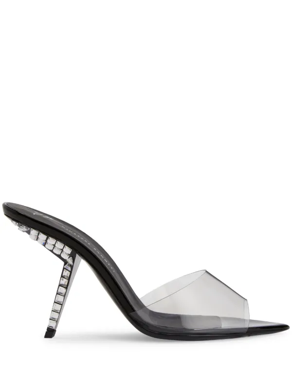 Mystero Leather Mules