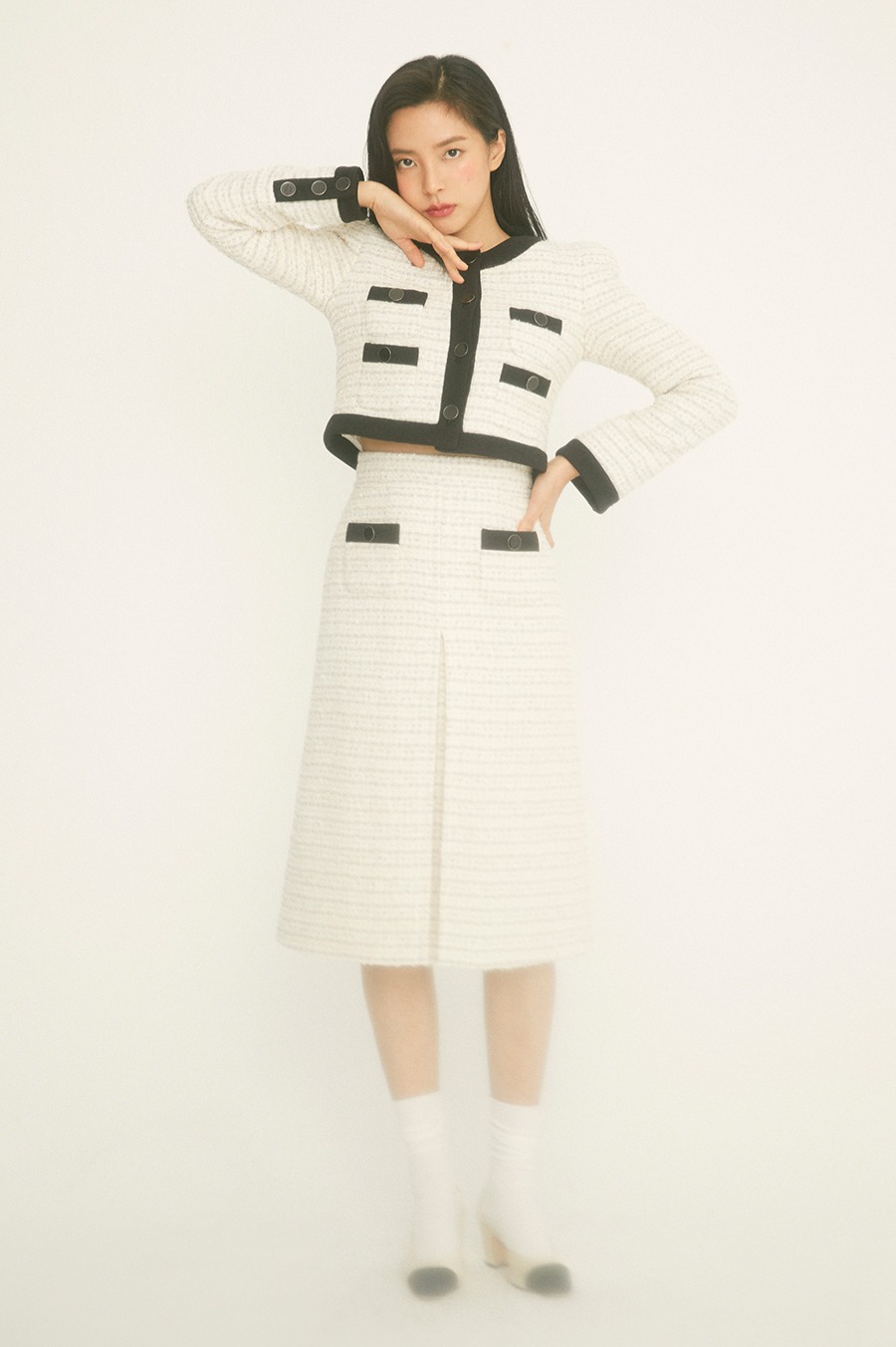 NO.13 SKIRT - CREAM