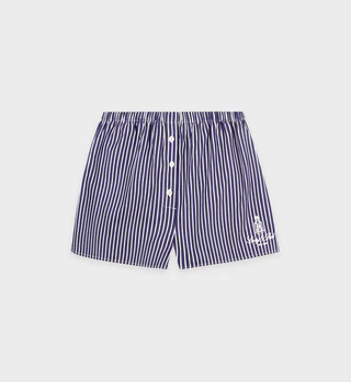 Logo Band Striped Boxer Shorts