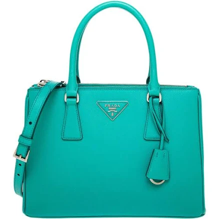 Prada Medium Galleria Bag - Teal