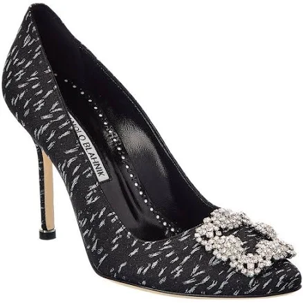 Manolo Blahnik Hangisi 105 Jacquard Pumps