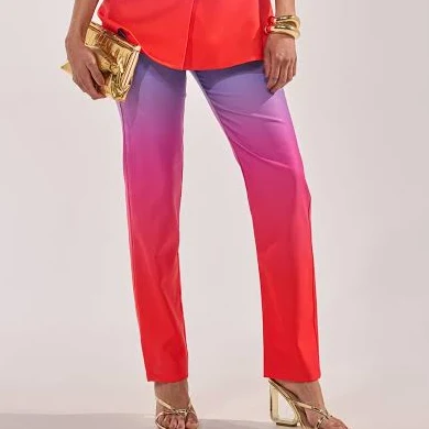 AKIRA Sunset In Paradise Ombre Pants