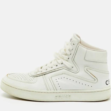Women CELINE CT-01 Z Trainer High Optic 'White' 343183338C.01OP