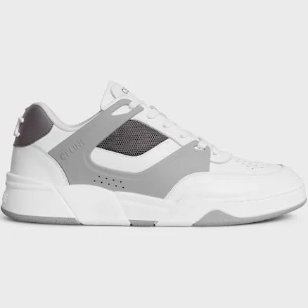 Celine Ct-09 Leather Men Sneakers With Mesh Inserts