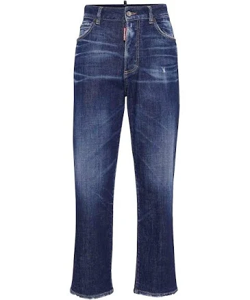 Dsquared2 Women's Faded Straight-leg Jeans