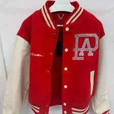 LV RUNWAY Mix Leather Varsity Blouson
