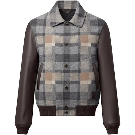 Louis Vuitton Leather Varsity Jacket