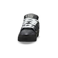 Louis Vuitton Trainer 'Embossed Monogram - Black' | Men's Size 6.5