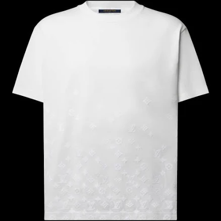 Louis Vuitton Gradient Signature Flock Print T-shirt