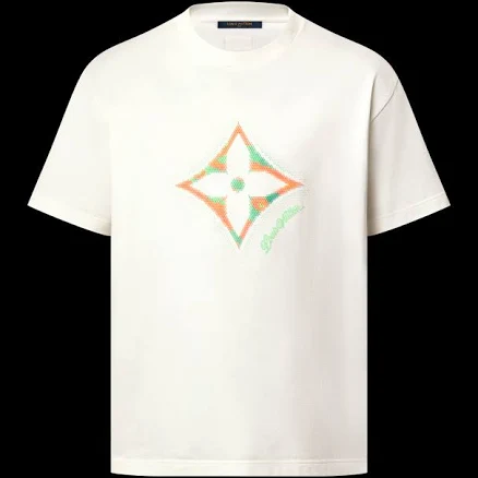 Louis Vuitton Monogram Flower 3d Gradient Print T-shirt