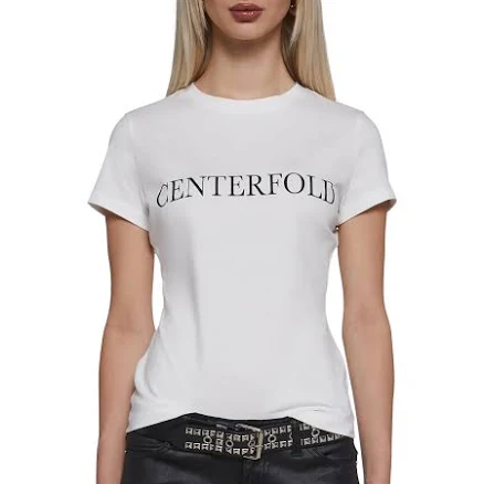 Centerfold Graphic Tee WHITE / MEDIUM