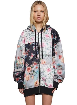 Late Riser Patchwork Hoodie MULTI / XX-LARGE