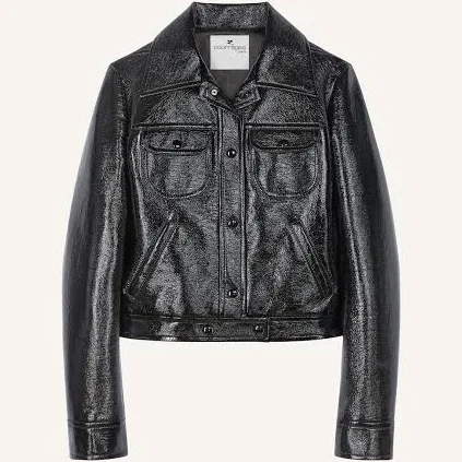 Vinyl Trucker Jacket