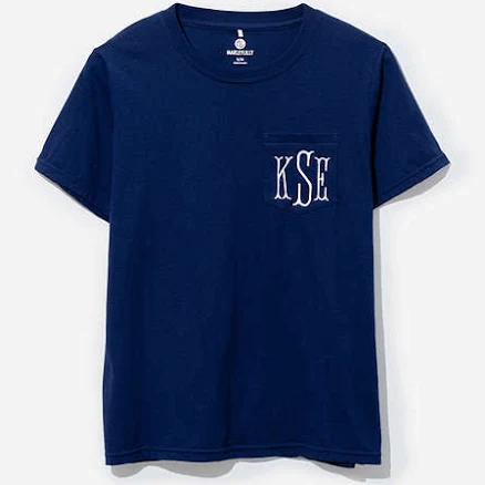 Monogrammed Short Sleeve Shirt