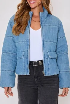 VICI Collection Women's Chill Out Quilted Puffer JacketVICI Collection Women's Chill Out Quilted Puffer Jacket