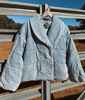 Quilted Denim CoatQuilted Denim Coat