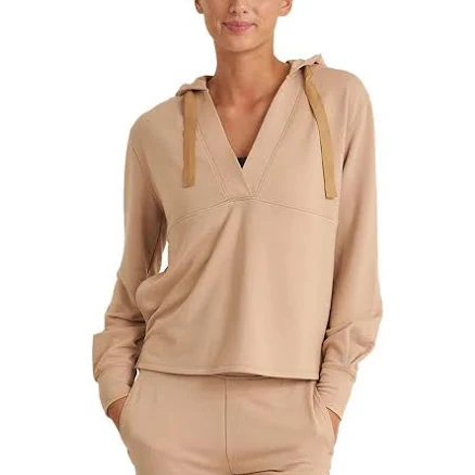 Thrive Société Women's Pleated Hoodie
