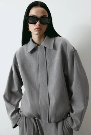 H&M Ladies Bomber Jacket with Collar