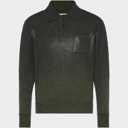 Maison Margiela Coated Polo Sweater Man