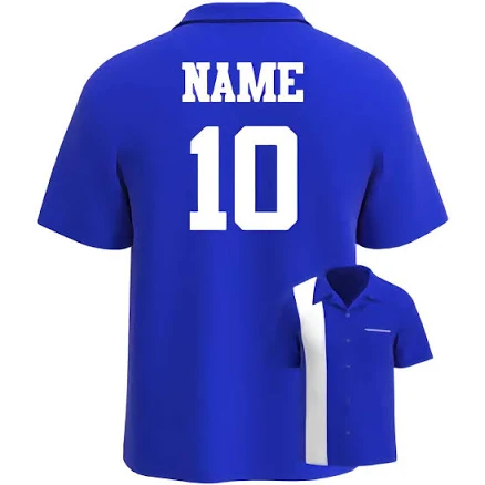 USA Made Custom Name & Number Sports Team Shirt