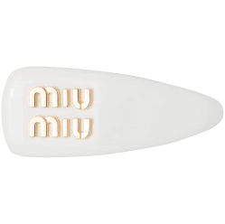 Miu Miu Patent Leather Hair Clip