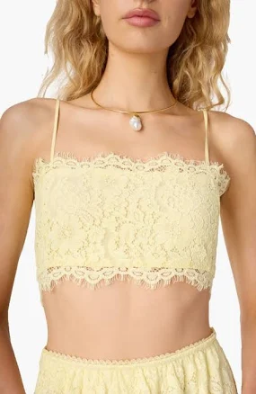 Cami NYC Sofie Lace Cropped Camisole