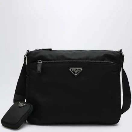 Nylon Bag Women Black in Grey by Prada