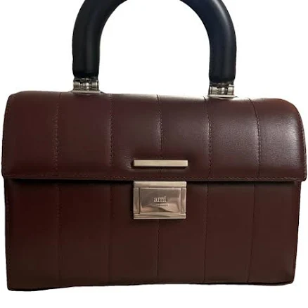 AMI Paris Quilted Tote Bag