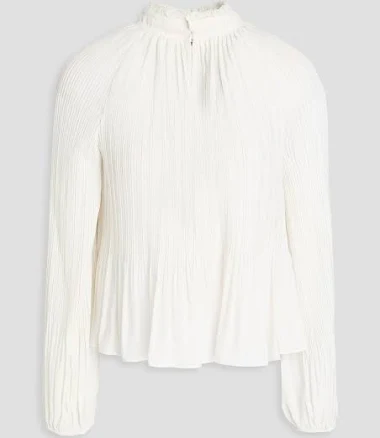 Veronica Beard Walker Blouse - Neutrals
