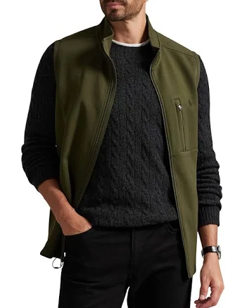 Polo Ralph Lauren Big & Tall Men's Double-Knit Tech Vest