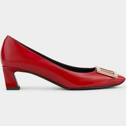 Roger Vivier Trompette Pumps in patent leather