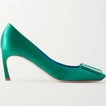 Roger Vivier Trompette Satin Pumps