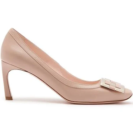 Roger Vivier Trompette Leather Pumps