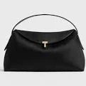 TOTEME T-Lock Horsehair Top-Handle Bag