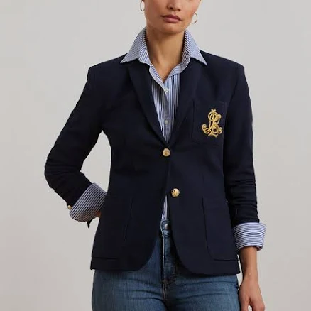 Ralph Lauren Women's Bullion Jacquard Blazer