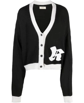 Rough Men's Logo-Patch Button-up Cardigan