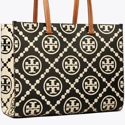 Tory Burch Women's T Monogram Embossed Tote Bag