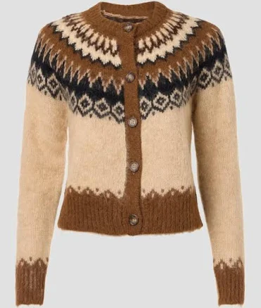 Polo Ralph Lauren Women's Fair Isle Wool-Blend Cardigan