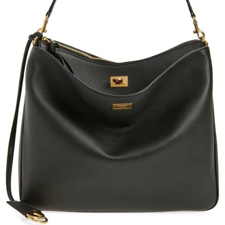 Balenciaga Women's Medium Rodeo Leather Hobo Bag