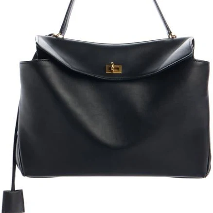 Balenciaga Women's Rodeo Leather Top-Handle Handbag