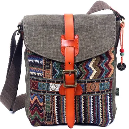 THE SAME DIRECTION Four Seasons Canvas Crossbody Bag
