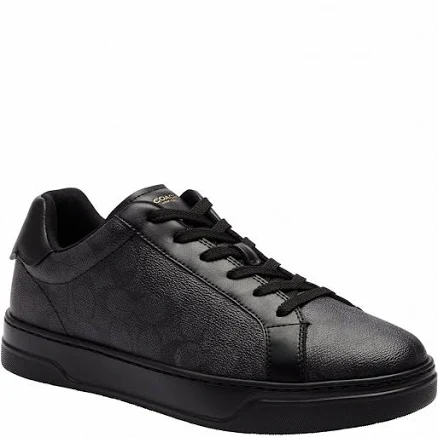 Coach Men's High Line Signature Canvas Sneakers