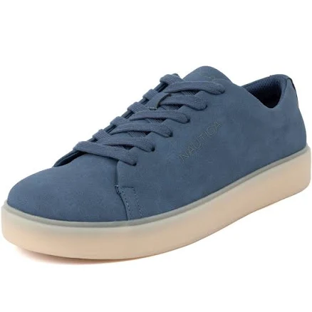 Nautica Men's Lace-Up Logo Sneaker
