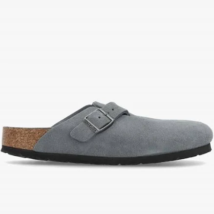 BIRKENSTOCK Boston Soft Footbed Suede Leather