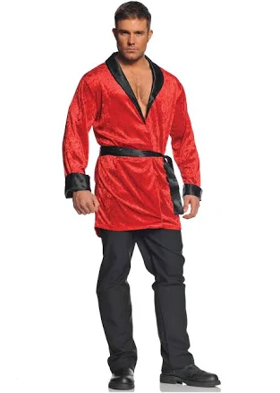 Men's Smoking Jacket Adult Costume